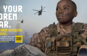 Діти-військовослужбовці у центрі бойових дій стали героями кампанії у США