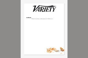 Variety представив обкладинку на честь страйку голівудських сценаристів