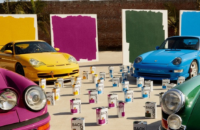 Porsche випустив лімітовану серію фарб, натхненних кольорами автомобілів