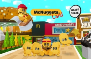McDonald&#8217;s создал метавселенную с макнаггетсами в честь их 40-летия