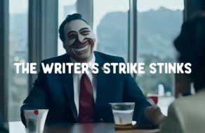 Антиутопічний ролик бренду мила підтримав страйк американських письменників
