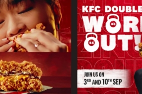 KFC Singapore заколлабился с тренажерным залом