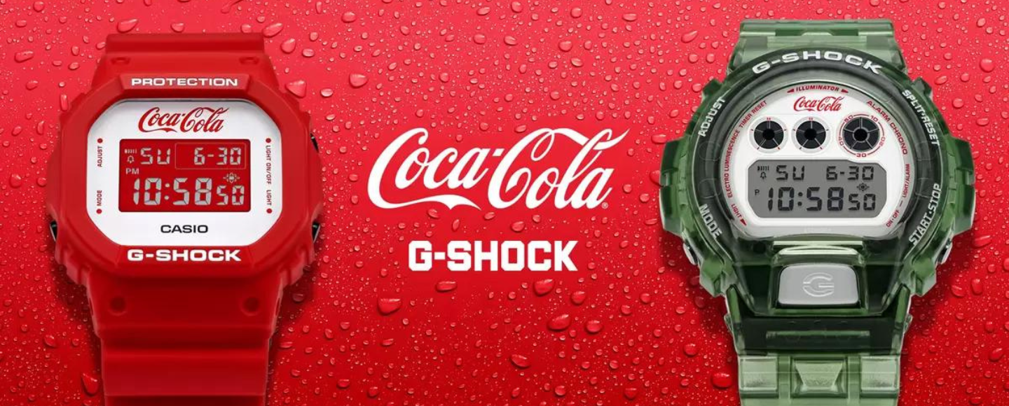 Coca-Cola та Casio випустили годинники, натхненні культовим напоєм