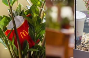 McDonald&#8217;s зобразив своє використане пакування у домах людей