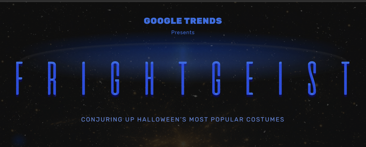 Google представил самые популярные костюмы на Хэллоуин 2023 года