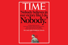 «Ніхто не вірить у нашу перемогу так, як я. Ніхто»: Зеленський потрапив на обкладинку TIME