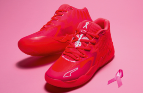 PUMA покрасила баскетбольные кроссовки в розовый цвет