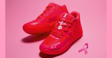 PUMA покрасила баскетбольные кроссовки в розовый цвет