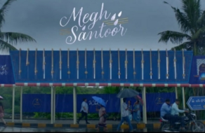 Интерактивный билборд превратил муссонные дожди в мелодию