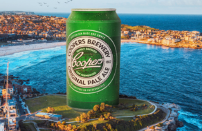 Coopers разместил AR-банки с пивом по всей Австралии