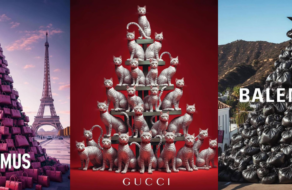Balenciaga, Gucci та інші: ШІ створив новорічні ялинки відомих світових брендів