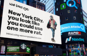Реклама на вулицях Нью-Йорка та мерч для туристів були натхненні щурами