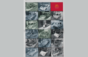 От Ferrari до скутеров: героями рекламы McDonald&#8217;s стали автомобили возле МакДрайва