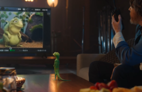 Маскот-ящірка страхової компанії став консультантом на зйомках серіалу «Лео» від Netflix