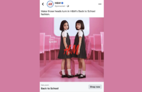 H&#038;M відкликала рекламу шкільної форми після звинувачень у сексуалізації дітей