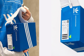 Український бренд створив сумку у формі коробки adidas