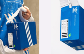 Украинский бренд создал сумку в форме коробки adidas