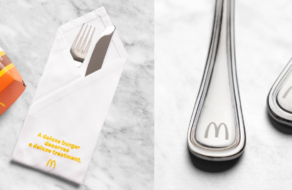 McDonald&#8217;s представил столовые приборы для бургеров