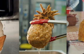Ананас, чизбургер и торт: KFC начал жарить неожиданные продукты