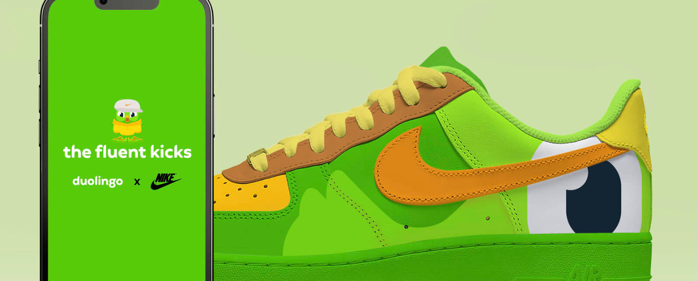 Duolingo и Nike представили кроссовки, которые можно получить за изучение нового языка