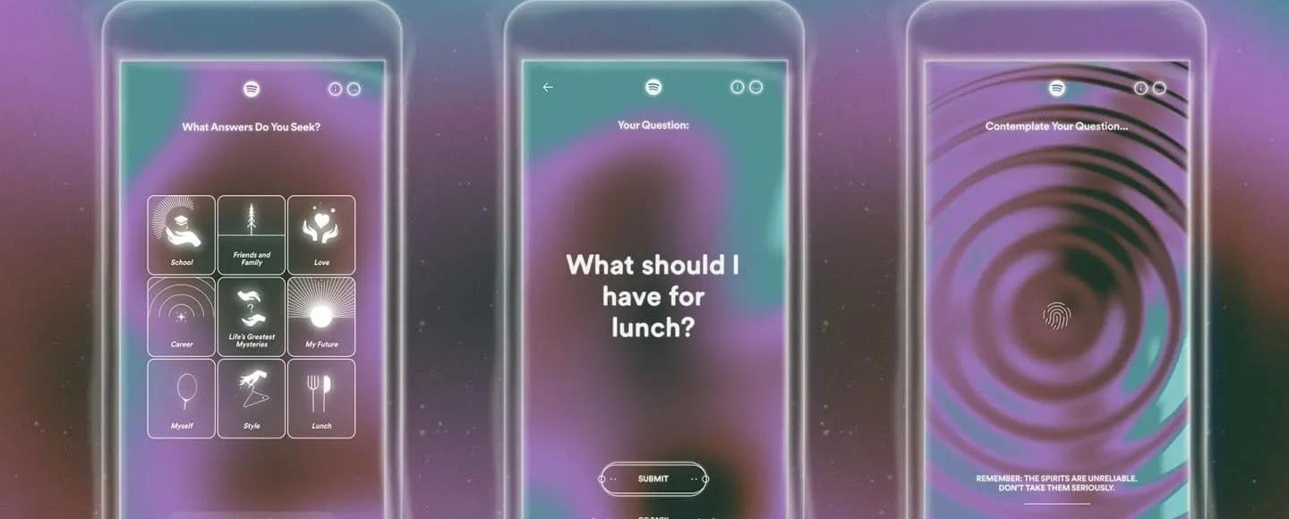 Пісенний екстрасенс від Spotify відповість на питання за допомогою музики