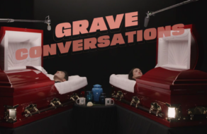 Знаменитости дали интервью в гробах в рамках нового ток-шоу о смерти
