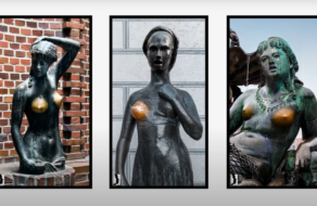 Следы на груди бронзовых статуй рассказали о сексуальном насилии в отношении женщин