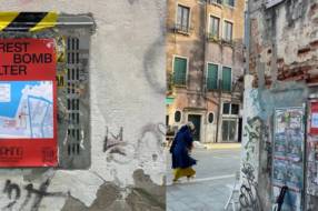 На вулицях Венеції з&#8217;явились мапи бомбосховищ
