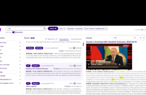 Украинские разработчики создали англоязычный ИИ-инструмент для отслеживания и анализа российской ТВ пропаганды