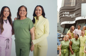 Справжні медсестри з&#8217;явилися на білборді головної вулиці Нью-Йорка