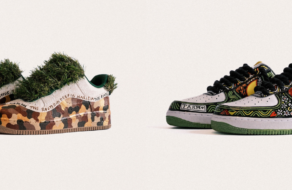 Нью-йоркские художники объединили искусство и сельское хозяйство в кроссовках Nike