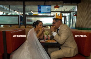 Burger King показал, как действительно выглядит празднование свадьбы