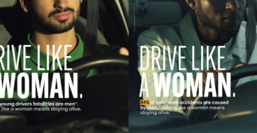 «Управляй автомобилем, как женщина»: кампания напомнила о безопасности на дорогах