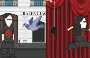Balenciaga представила пиксельную видеоигру