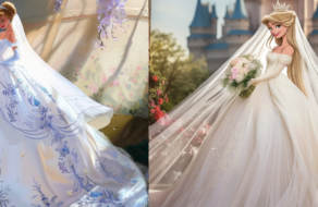 Аврору, Золушку и других диснеевских принцесс одели в свадебные платья украинского бренда