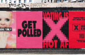Игривая кампания рассказала молодежи, почему «голосование — это чертовски горячо»