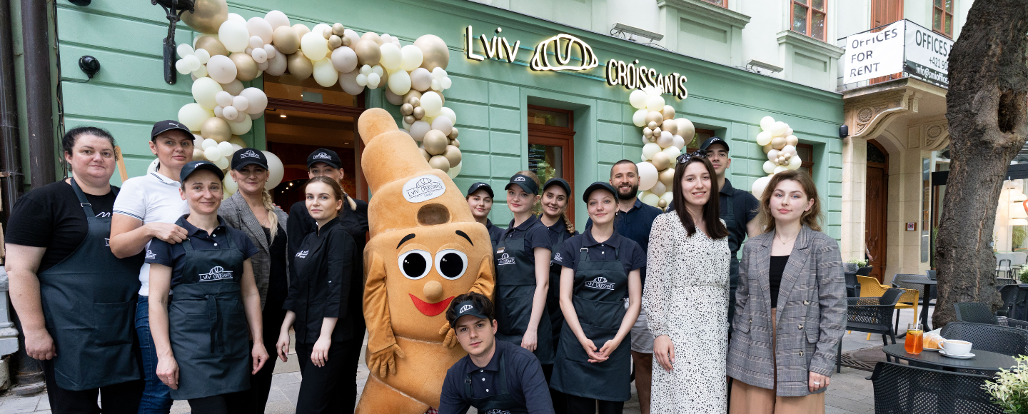 Lviv Croissants відкрили перший заклад у Словаччині