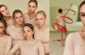 Олімпійська команда з художньої гімнастики знялась для кампанії українського ювелірного бренду