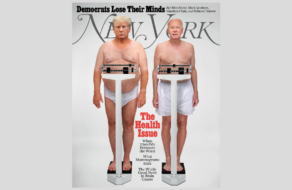New York Magazine раздел Байдена и Трампа для своей обложки