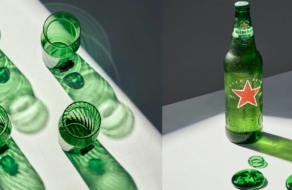 Heineken создал коллекцию товаров для дома и аксессуаров из своих бутылок
