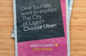 Райдшеринг-приложение призвало туристов пользоваться Uber во время Олимпиады в Париже