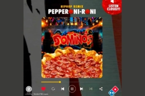 Domino&#8217;s випустив плейлист ШІ-треків про піцу пепероні