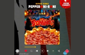 Domino&#8217;s випустив плейлист ШІ-треків про піцу пепероні