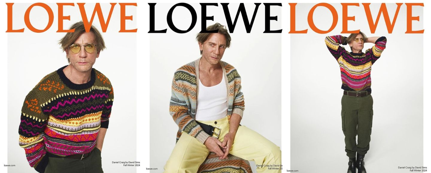 Дэниел Крейг стал лицом кампании Loewe