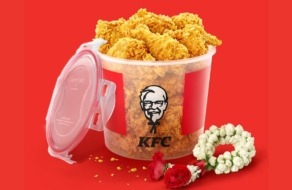 KFC створив харчовий контейнер, натхненний відром для смаженої курки