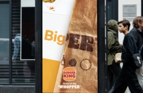 Burger King использовал упаковку своего конкурента для рекламы