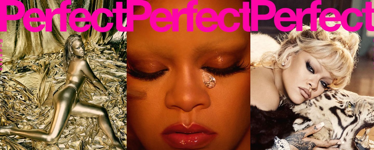 Спагетті, діаманти та тигр: Rihanna прикрасила обкладинки Perfect Magazine