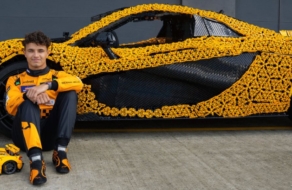 Lego відтворив суперкар McLaren P1 у натуральну величину