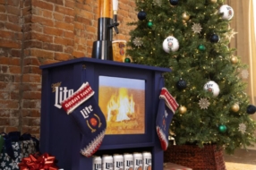 Miller Lite створив камін для розливу холодного пива