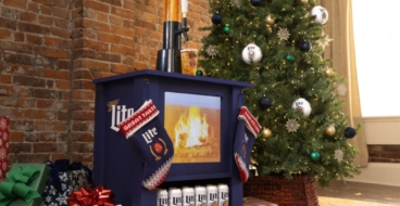 Miller Lite створив камін для розливу холодного пива